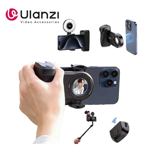 Ulanzi MA35 Poignée Selfie Booster avec Déclencheur Sans Fil pour <span class=keywords><strong>iPhone</strong></span> 16 15 Téléphone Android Stabilisateur <span class=keywords><strong>Photo</strong></span> Griffe Froide Monture à Vis 1/4'' - Product Image 5