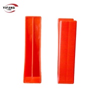 Système de nivellement de carreaux en plastique moderne, épaisseur 1,5 mm, avec clips et cales, imperméable et durable pour le nivellement des sols de bureau