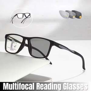 Gafas de Lectura Deportivas Multifocales con Cambio de Color Unisex 2025, Fotocromáticas, Anti Luz Azul - Product Image 2