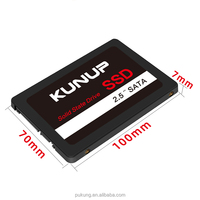 OEM SSD Kunup SATA 240 ГБ 120 ГБ 128 ГБ 480 ГБ 512 ГБ 1 ТБ 2 ТБ 2,5-дюймовый внутренний твердотельный накопитель SATA с полной емкостью