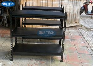Étagères/rafts à rivets sans boulons à 3 niveaux Vietnam One Tech, système d'assemblage rapide, réglables, revêtement électrostatique en poudre - Product Image 2