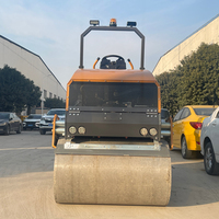 Compacteur routier 1 tonne, 2 tonnes, 2,5 tonnes, Storike, double tambour, entraînement hydraulique, moteur Honda, faible consommation de carburant, haute qualité