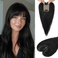 Extensions capillaires européennes et américaines pour le commerce extérieur, couvrant les cheveux fins, gris, brillants, doux, volumineux, anti-emmêlement, aspect naturel