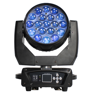 Светодиодный прожектор SHEHDS с зумом DMX512, 19x15 Вт, для дискотек, клубов, сцены, пабов и вечеринок, со склада в США/Европе - Product Image 3