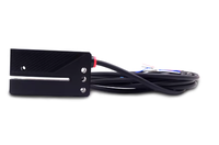Mesin Penghitung dan Penggulung Label BOJKE Label Sensor Tipe U-Slot PUD-050NP, Perekat Fotoelektrik, Output NPN/PNP, DC 12-24V