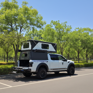 Tenda da Campeggio Leggera Pop-up in Alluminio con Tetto Rigido per 2 Persone, Camper per Pickup 4x4 Fuoristrada - Product Image 1