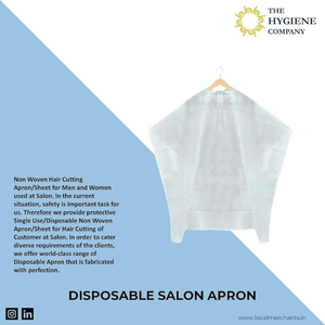 Bata de Baño Automática de Tela No Tejida, Kimono Desechable de PP, Capas para Salón de Belleza, Capa para Estilista y Barbero - Product Image 3