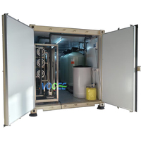 Station de traitement d'eau mobile pour puits profonds 5m³/h, système de filtration d'eau par osmose inverse pour site éloigné