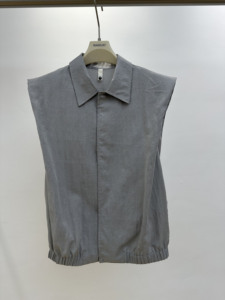 Gilet Estivo da Uomo Impermeabile e Antivento Stile Giapponese con Chiusura a Bottone Singolo e Logo Personalizzato per Giornalisti - Product Image 1