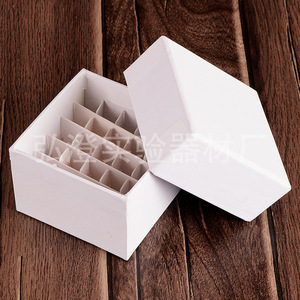 Caja de papel para congelador Hongbolai de 25 compartimentos para almacenamiento criogénico de tubos - Product Image 3