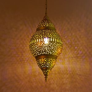 Zhelanpu aydınlatma fas tarzı geleneksel tasarım Hollow Muslin avize - Product Image 2
