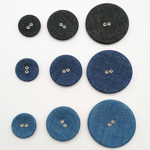 32L 44L 60L Hai Dây Giày Lỗ Lớn Jean Vải Bao Phủ Kim Loại Nút - Product Image 6