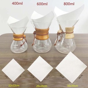 3-6 ly 30*30cm giấy lọc cà phê cho Chemex đổ trên Máy pha cà phê nhỏ giọt - Product Image 6