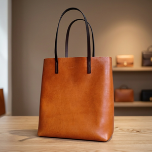 Sac à main décontracté pour femme en cuir véritable, élégant, grande capacité, avec fermeture éclair, imperméable, pliable, léger, pour soirée - Product Image 3