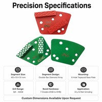 PG Strong Aggressiveness OEM/ODM OBM Schleifscheibe mit Diamantmaterial zum Entfernen von Epoxid auf Flughafengolägen, Körnung 6 # -400 #