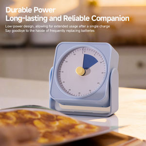 Minuterie visuelle pour enfants <span class=keywords><strong>de</strong></span> 60 minutes pour l'étude, outil <span class=keywords><strong>de</strong></span> minuterie pour l'<span class=keywords><strong>apprentissage</strong></span>, le bureau et la cuisine, TDAH avec fonctionnement silencieux, recharge USB - Product Image 6