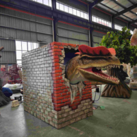 Modèle animatronique télécommandé de dinosaure de dessin animé, fabricant de modèles animatroniques électriques animés