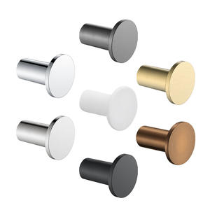 Gancho individual de hierro para ropa, herramientas, accesorios de baño y cocina, gancho colgante moderno de pared para exportación. - Product Image 1