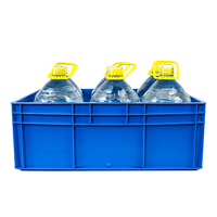 Boîte utilitaire en plastique conteneur de stockage empilable bacs de chiffre d'affaires poisson caisses en plastique