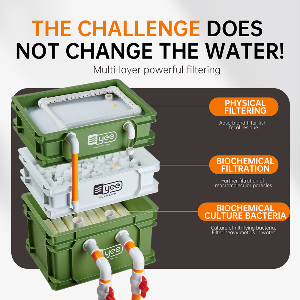 YEE超サイレント大型水槽魚池フィルター水族館外部フィルターろ過