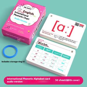 Tarjetas del Alfabeto Fonético <span class=keywords><strong>Internacional</strong></span> Charisma 48, Educación Infantil, Letras Inglesas Mayúsculas y Minúsculas, Material Educativo - Product Image 6