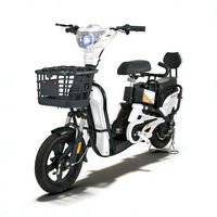 Sepeda Listrik Daya Tinggi Harga Terjangkau Laris Manis Sepeda Listrik Desain Baru 48V 350W/500W Sepeda Kota Listrik