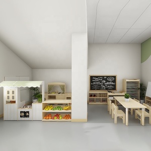 Vente en gros de meubles de jardin d'enfants de haute qualité avec meubles d'éducation de la petite enfance <span class=keywords><strong>pour</strong></span> salle d'art de pépinière et de centre de garde d'enfants - Product Image 5