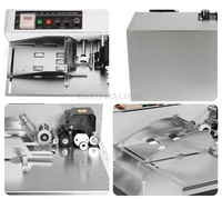 Machine de codage de bureau pour imprimante à jet d'encre à grande vitesse pour emballage de bouchons de bouteilles Dates de production de codes QR pour imprimante d'étiquettes