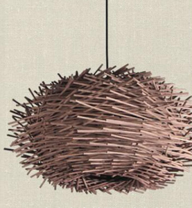 Lampadario Moderno di Lusso in Rattan di Bambù per Ampio Soggiorno - Product Image 2