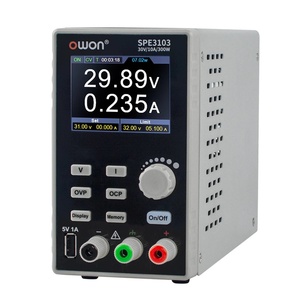 ลดราคา OWON เครื่องจ่ายไฟ DC แบบ 1 ช่องทาง รุ่น SPE3103 SPE6103 ปรับแรงดันไฟฟ้าได้ สำหรับห้องปฏิบัติการ หน้าจอ LCD 2.8 นิ้ว เครื่องควบคุมแรงดันไฟฟ้า DC - Product Image 3