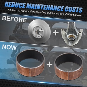 NiceCNC Cojinete de Embrague Primario sin Aceite, Bujes de Fricción Sólidos para Can-Am <span class=keywords><strong>Maverick</strong></span> <span class=keywords><strong>X3</strong></span> 4x4 XRC Turbo <span class=keywords><strong>DPS</strong></span> - Product Image 4