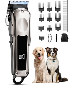 Factory Wholesale New Metal Electric Hair <b>Clipper</b> Safety <b>Pet</b> Trimmers Professional Low Noise Hair Shaver <b>Clipper</b> <b>for</b> Dogs Cats - Product Image 1