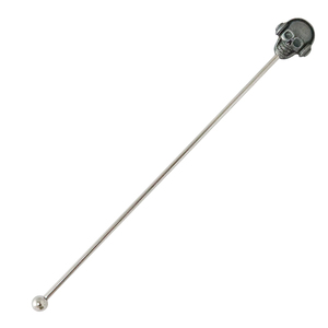 Cuchara de barra de acero inoxidable 304, agitador de cabeza de fantasma creativo, cóctel, té de la leche, uso doméstico, coctelera de vino de Metal, herramienta, modelo, agitador de números - Product Image 5