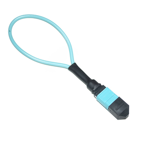 Loopback de fibra óptica MPO, 24 núcleos, OM4 MPO parte trasera de bucle óptico - Product Image 1