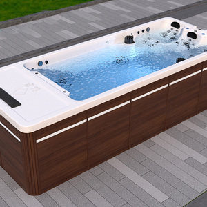 Piscine Infinie Démontable Piscine d'Entraînement SPA Intelligent à Température Constante Thérapie Aquatique Matériel Acrylique pour la Maison - Product Image 4