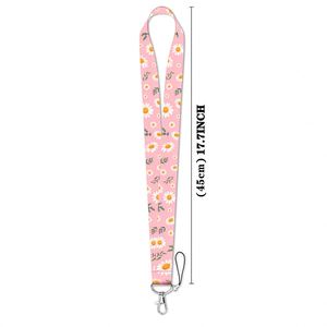 Custom Flower <b>Lanyard</b> with <b>Polyester</b> Card Holder Badge Reel Retractable <b>Lanyard</b> - Product Image 2