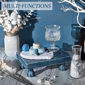 Supporti Decorativi in Legno <span class=keywords><strong>per</strong></span> Arredamento Casa, Piedistallo in Legno <span class=keywords><strong>per</strong></span> Decorazione <span class=keywords><strong>Cucina</strong></span> e Organizzatore da Bancone - Product Image 5