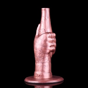 High Quality Silicone Adult Sex Toys Simulation Hand Shaped Soft <b>Dildo</b> Small Anal Toy for Women and Men - Product Image 4