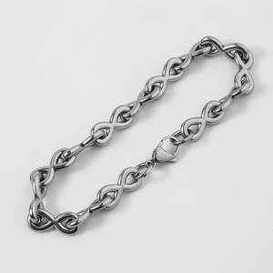 Vente en Gros de Bijoux Pria en Titane Pulseiras Corrente Masculinas Chaîne pour Homme en Acier Inoxydable Bracelets <span class=keywords><strong>Morbius</strong></span> Chunky pour Hommes - Product Image 5
