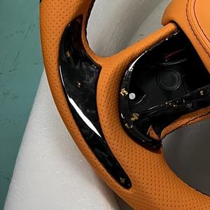 Volante de Fibra de Carbono Forjado con LED Personalizado para Dodge Charger para Modelos Jeep Grand <span class=keywords><strong>Cherokee</strong></span> <span class=keywords><strong>SRT</strong></span> Hellcat - Product Image 4