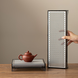 <b>Tea</b> tray for home use, dry brewing, <b>tea</b> <b>set</b>, small water storage acrylic <b>tea</b> table, draining <b>tea</b> tray, high-end Kung Fu <b>tea</b> <b>set</b>. - Product Image 1