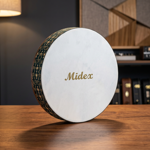 Tambour portable de luxe Perfect Luxury Midex BR-610 à double couche en fibre de carbone et plastique ABS, fait main, avec des têtes en papier huilé durables et un son varié - Product Image 3