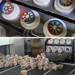 Machine d'emballage automatique pour aliments congelés, cornets de crème glacée, machine de remplissage et de scellage de tubes en papier pour crème glacée <span class=keywords><strong>Calippo</strong></span> - Product Image 4