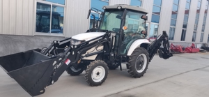 Mini-tracteur LUTIAN 30hp 40hp 50hp avec chargeur frontal, remorque 4x4, tracteur agricole, accessoire de chargeur arrière, excavateur pour tracteur - Product Image 2