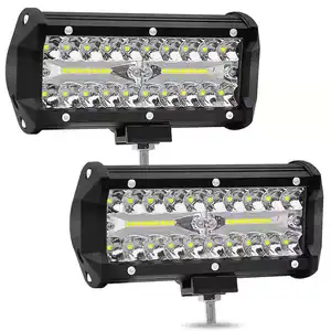 Hot Sales Offroad-Fahrzeug Licht Arbeits auto Licht leiste Auto LED Decken leuchte 7 Zoll 120w