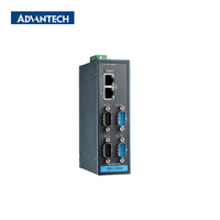 Advantech EKI-1524 Servidor de Dispositivos Seriales RS232/422/485 de 4 Puertos, Convertidor Industrial TCP/IP con Doble Ethernet