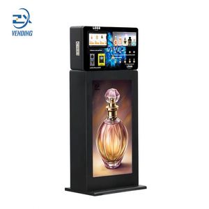 Máquina expendedora de perfumes comercial de suelo con pago en efectivo, pequeña, con código de venta, para perfumería, 8 unidades, China - Product Image 1