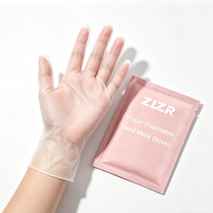 Gants de soin des mains personnalisés à marque privée OEM, nourrissants, exfoliants, blanchissants, au collagène, niacinamide, vitamine E et lavande - Product Image 5