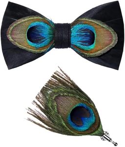 Broche de Pluma Natural Hecho a Mano Personalizado <span class=keywords><strong>para</strong></span> Solapa, Lazo de Pluma <span class=keywords><strong>para</strong></span> Boda, Accesorio de Fiesta, Esmoquin <span class=keywords><strong>para</strong></span> Hombre, Corbata, Disfraz, Ropa - Product Image 5