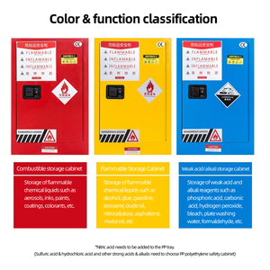 Gabinete Ignífugo de Seguridad para Químicos Inflamables CYD de 45/60/90/110 Galones, con Estantes Ajustables, Antiexplosión, para Almacenamiento en Laboratorios e Industrias - Product Image 2